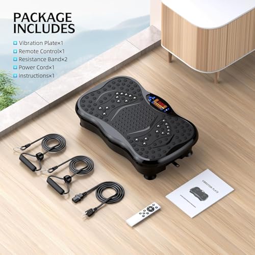 Vibration Plate Exercise Machine for Weight Loss & Muscle Recovery