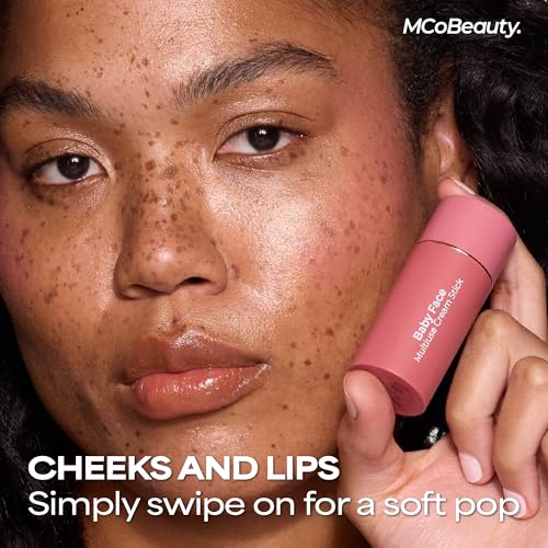 MCoBeauty Baby Face Cream Blush Stick - Peony