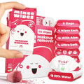 MOONIES Compact Travel Makeup Remover Wipes 99% Water & Aloe