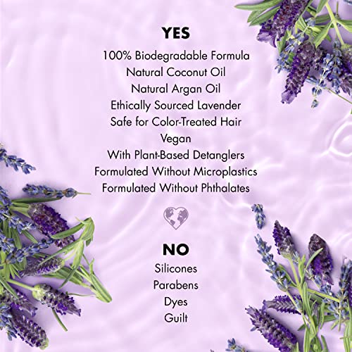 Love Beauty and Planet Smooth and Serene Argan Oil Shampoo For Frizz Control Argan Oil & Lavender Sulfate Free 13.5 oz