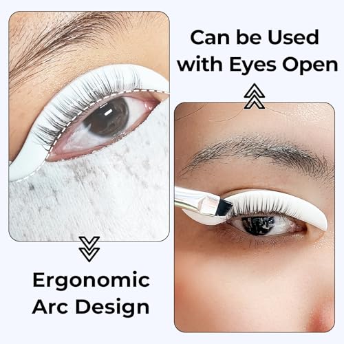 PERMANIA Lash Lift Pads - 5 Sizes, Eyes Open Design