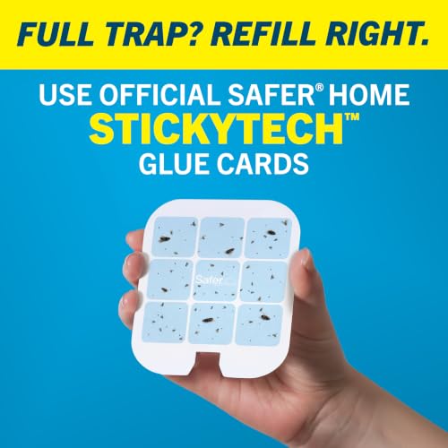 Safer Home Plug-in Fruit Fly Trap, 2-Pack with UV LED