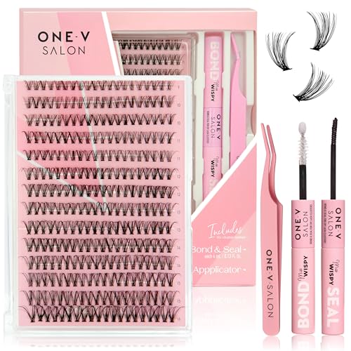 One V Salon, DIY Lash Clusters, 280 Pc, 30D-C Curl 9-16mm