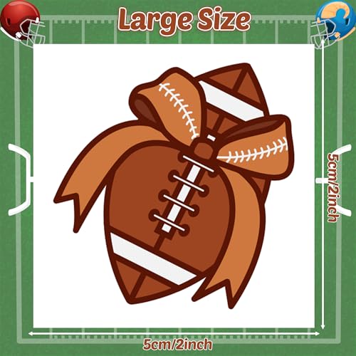 144Pc Football Temporary Tattoos - 2 Inch Waterproof Stickers