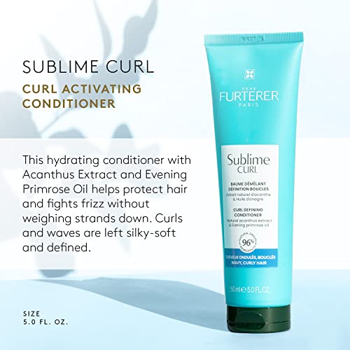 Rene Furterer SUBLIME CURL Curl Activating Conditioner - For Curly, Wavy Hair - Frizz Control - 5 Fl Oz