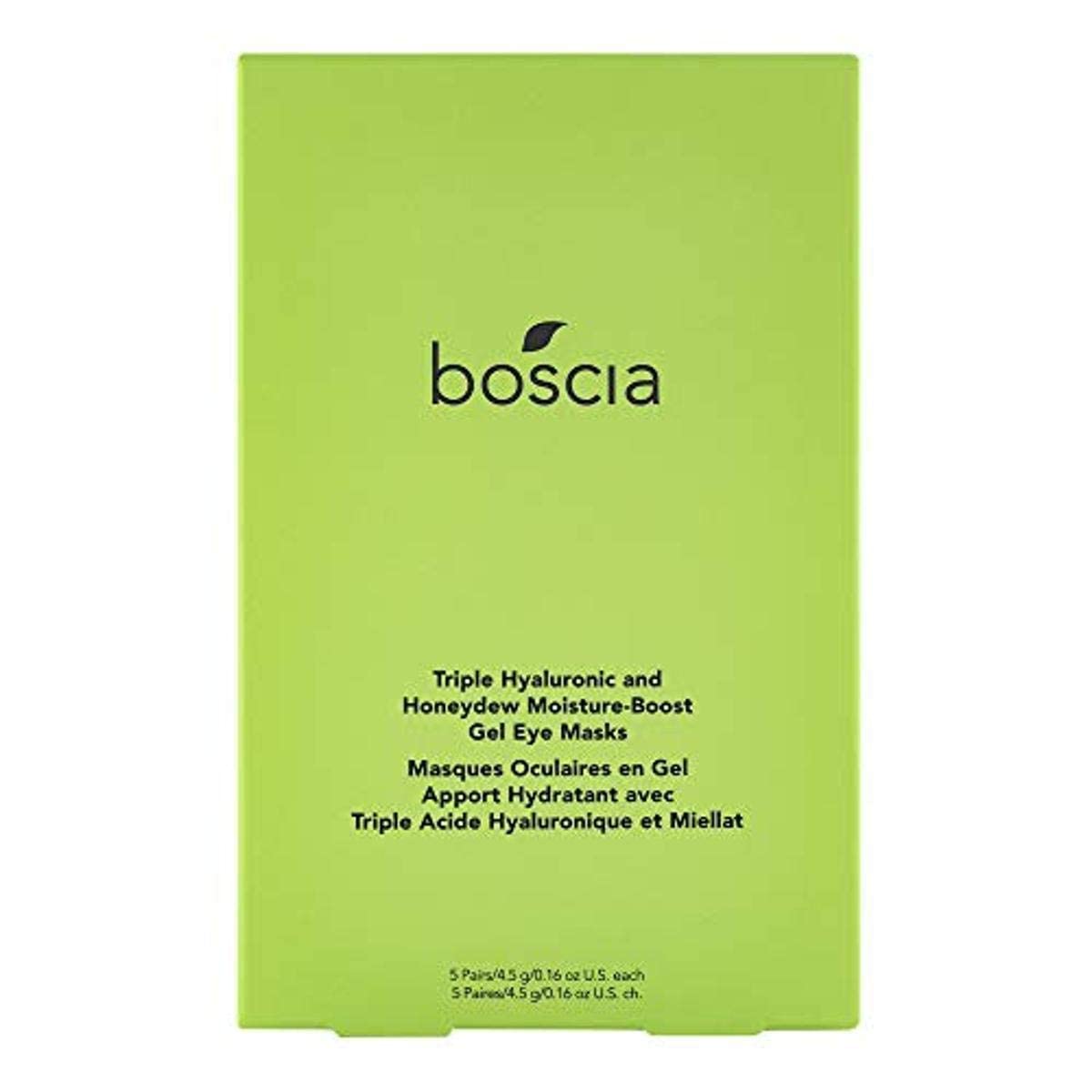 Boscia Triple Hyaluronic and Honeydew Moisture-Boost Gel Eye Masks, 5 ct.