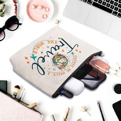 Travel Gifts for Women: Cosmetic Bag - Best for International Travelers & Weekend Trips