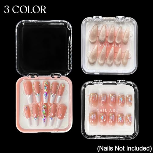 Press On Nail Storage Box 9-Piece Set with Display Cards