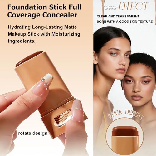 Full Coverage Foundation Stick Concealer Waterproof