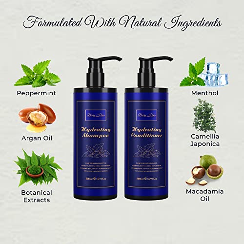 Baby Hair Hydrating Shampoo & Conditioner Set for All Hair Types - 33.8oz