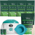Digital Waxing Kit Bundle 1lb Aloe Hard Wax Beads For Hair Removal At Home