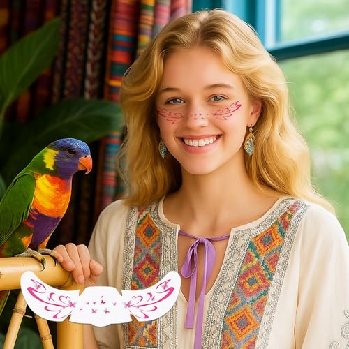 Glitter Freckles Temporary Tattoos - Face Stickers for Festivals