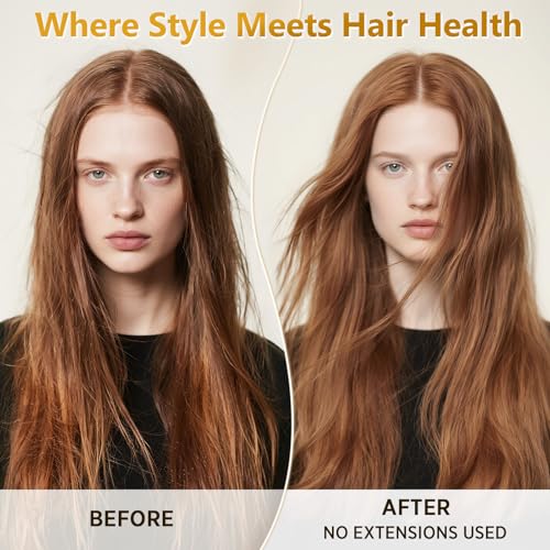 Hair Thickening Spray for Fine Hair - Volume, Keratin & Heat Protection, 8.5 oz
