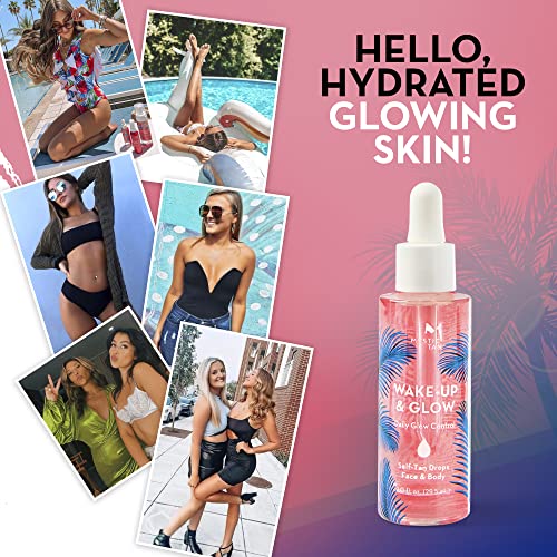 Mystic Tan Wake-Up & Glow Daily Glow Control Self Tan Drops, 1.0 fl. oz