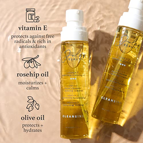 Julep Cleanse & Diminish (2pc set) Patch Me Up Waterproof Pimple Patches 72 pcs Vitamin E Cleansing Oil and Makeup Remover