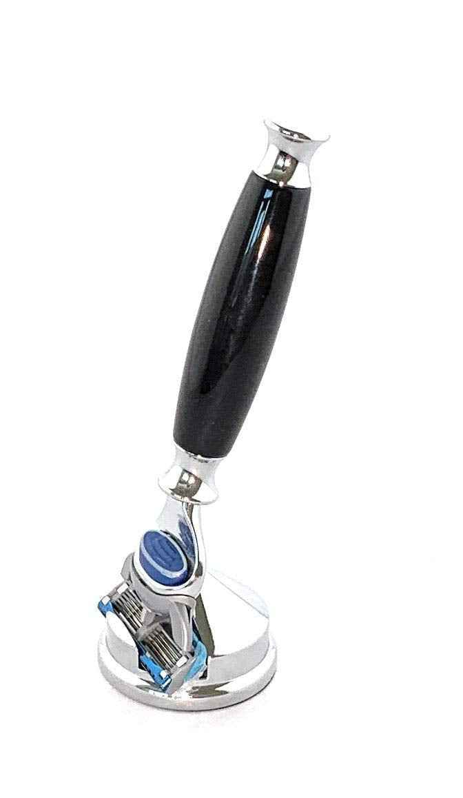 G.B.S Heavy Duty Chrome Base Shaving Razor Stand