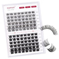 Eyelash Clusters 10-16mm Mixed FADVAN 0.07mm D-Curl Lash Extensions