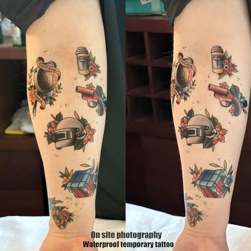 51 Retro Temporary Tattoos - Vintage Designs for Adults & Kids