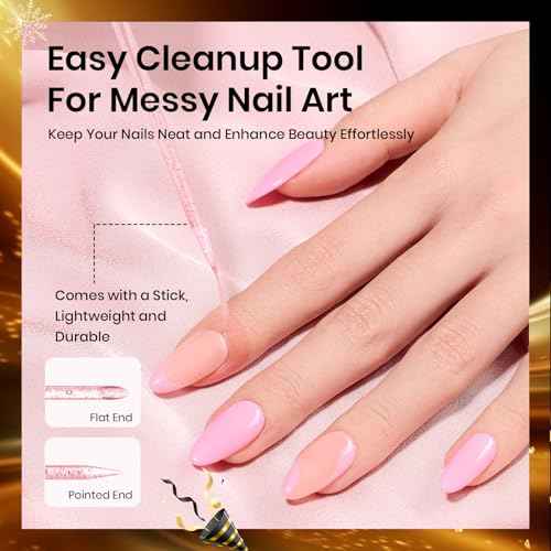 Beetles Liquid Latex for Nail 15ml - Peel off Nail Polish Cuticle Guard with Plastic Nail Care Stick Christmas Nails Design Air-Dry Liquid Latex Barrier for Protector Fingers