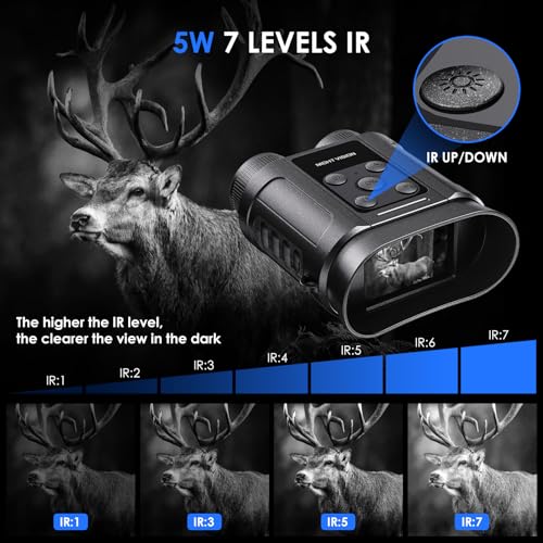Night Vision Binoculars with 32GB Card, Photo/Video