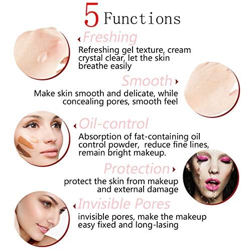 2 Pack PHOERA Mattifying Face Primer - Pore Minimizing Makeup Base