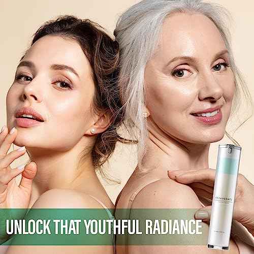 REJUVENATE Growth Factor Cream - Ultimate Hydrating Face Cream Moisturizer, Multi-Peptide Cream w/Collagen Stimulators for Firm, Youthful Skin - Diminish Fine Lines, Wrinkles & Dark Circles, 50ml