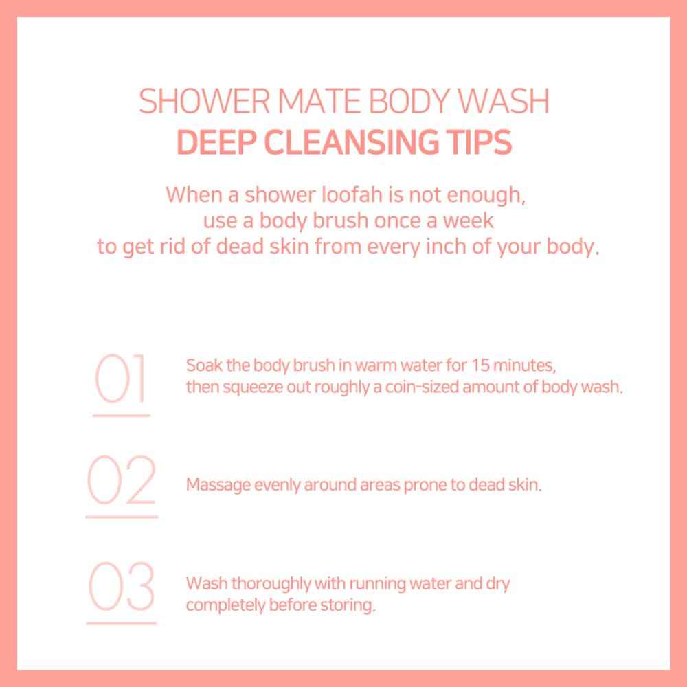 SHOWERMATE Natural Body Wash 42.3 fl oz, 1.2 kg (Peach)