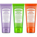 Dr. Bronner's Organic Shaving Soap? 3 Pack Variety, 7oz (Lavender, Tea Tree, Lemongrass)? Moisturizing Shave Soap for Men & Women? Certified Organic Sugar & Shikakai? For Face, Underarms & Legs