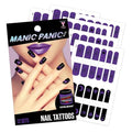 Savvi Amethyst Nail Tattoos - 144 Count Temporary Nail Art