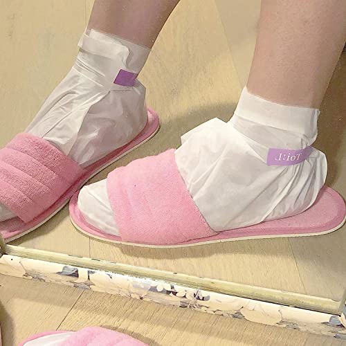 TOI:L Extra Silky Moisturizing Foot Mask Socks for Dry Feet (5 Pairs)