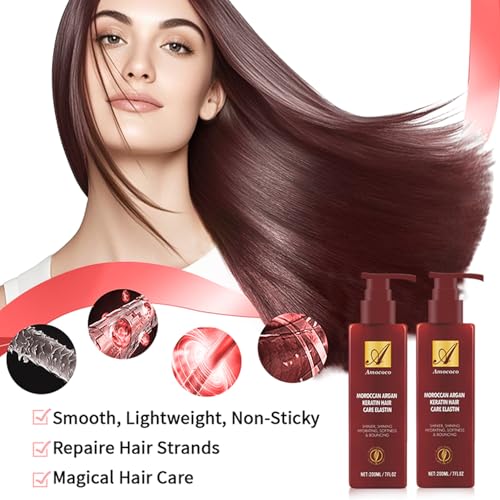Argan Oil & Keratin Curl Defining Cream for Curly Hair