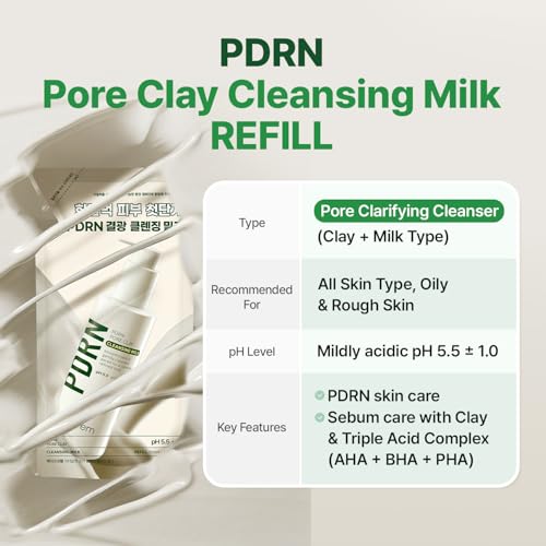 MAKE P:REM PDRN Pore Clay Cleansing Milk 100mL