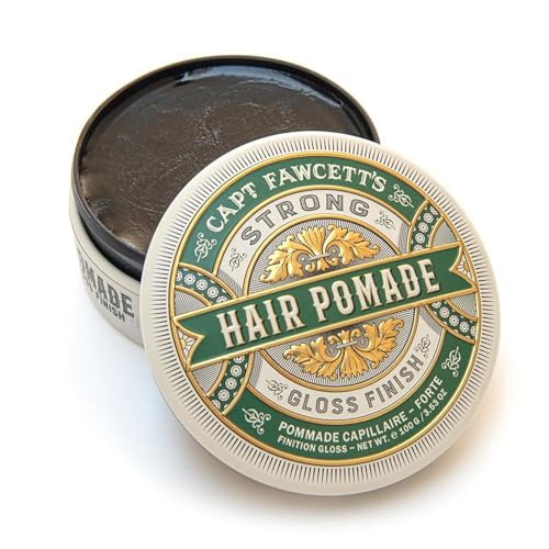 CAPTAIN FAWCETT Strong Hold Pomade (Green) 100g