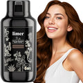 Limer Chestnut Brown Hair Dye Shampoo 460ml - 3-in-1 Gray Coverage