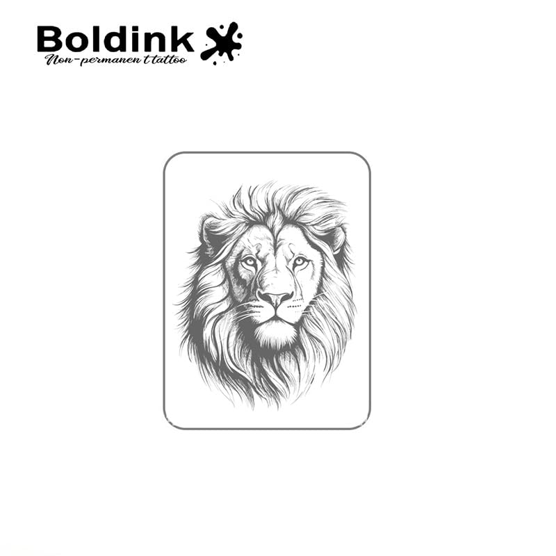 Boldink Temporary Tattoos - 15 Day Waterproof Stickers