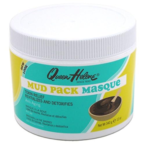 Queen Helene Masque Mud Pack 12 Ounce Jar (Pack of 2)