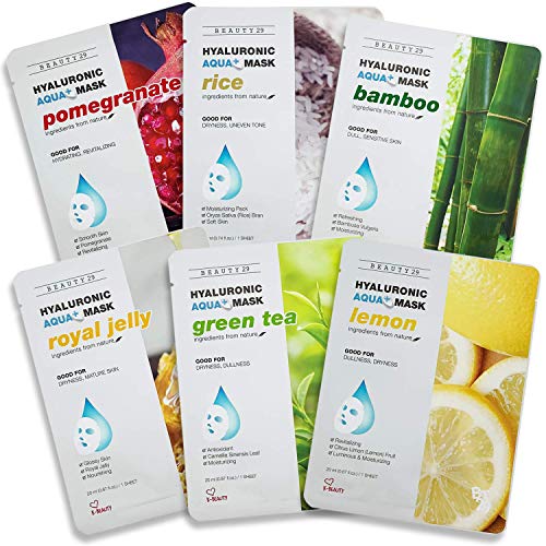 Hyaluronic Aqua Plus Essence Full Face Facial Sheet Mask 18 Sheets Combo - VALUE SET