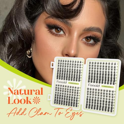 Manga Lash Clusters 320Pcs 10-16mm C Curl DIY Eyelash Extensions