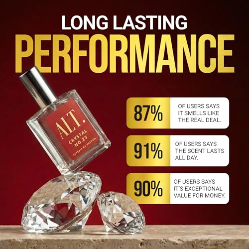 ALT. Fragrances Crystal No. 23 Extrait de Parfum - Unisex Perfume, 100ml