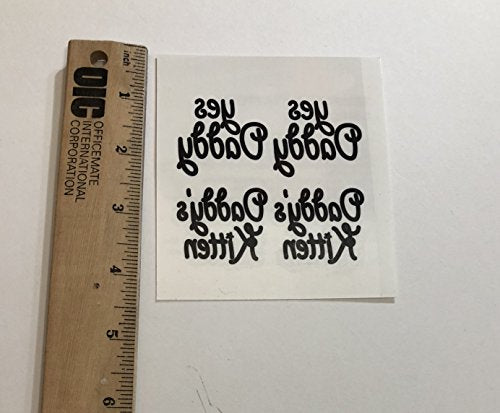 Yes Daddy Temporary Tattoos - 20 Sheets Set