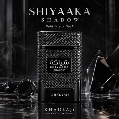 Khadlaj Shiyaaka Shadow Eau de Parfum Spray 3.4oz Unisex Long-Lasting Fragrance