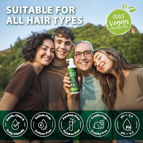 Recuren Plus Folliculitis & Scalp Treatment Shampoo - Anti-Fungal, Soothing, Sulfate-Free