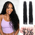 Miracle Knots Crochet Hair 18 Inch Deep Wave 100 Strands