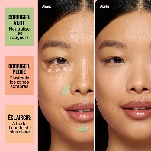 Revlon Glimmer Correcting Concealer, Light Coverage Liquid Concealer 0.3fl oz