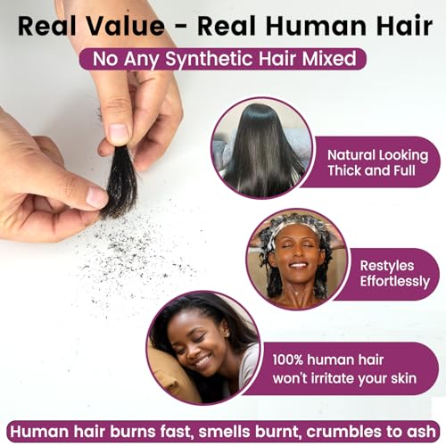 Topnormantic 12A Brazilian Virgin Human Braiding Hair - 16 Inch Boho Curly Honey Blonde