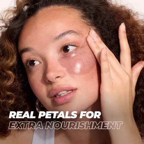 Vitamasques De-Puff Hydrogel Eye Pads with Lavender & Vegan Collagen, Under Eye Mask, Birthday Gifts For Women, Reduce Dark Circles, Puffy Eyes, Undereye Bags, Wrinkles - Under Eye Patches (Pack of 3)