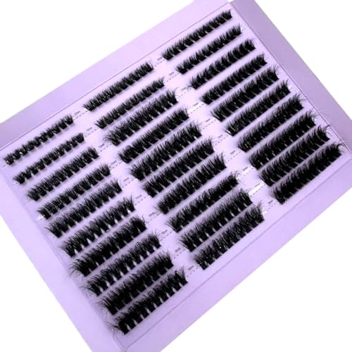 AMSDCN 14/16 Pairs Fluffy mix Lashes 10-25mm 3D Mink Lashes Long Thick Natural False Eyelashes Wholesale Lashes (SD-01)