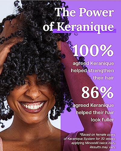 Keranike Follicle Booster Hair Serum with Keratin - Thicker Fuller Hair, Variation 1