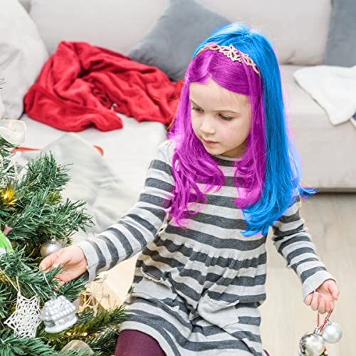 Hair Chalk Comb for Girls - 10 Pc Temporary Washable Color Set