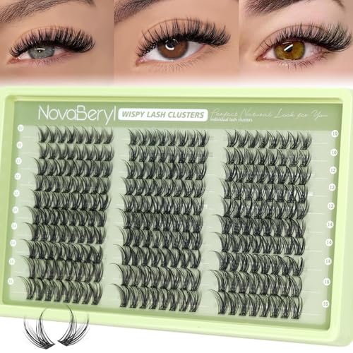 Wispy Lash Clusters 10-16mm CC Curl DIY Eyelash Extensions